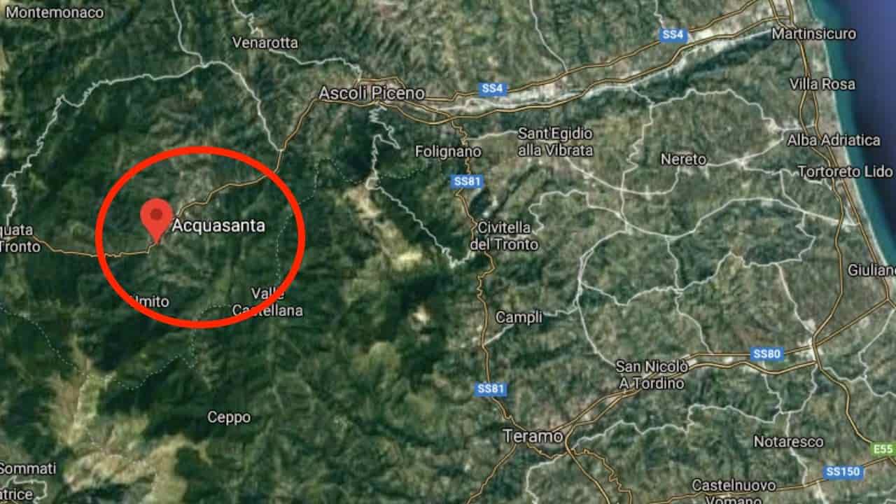 Terremoto Acquasanta Terme Ascoli Piceno