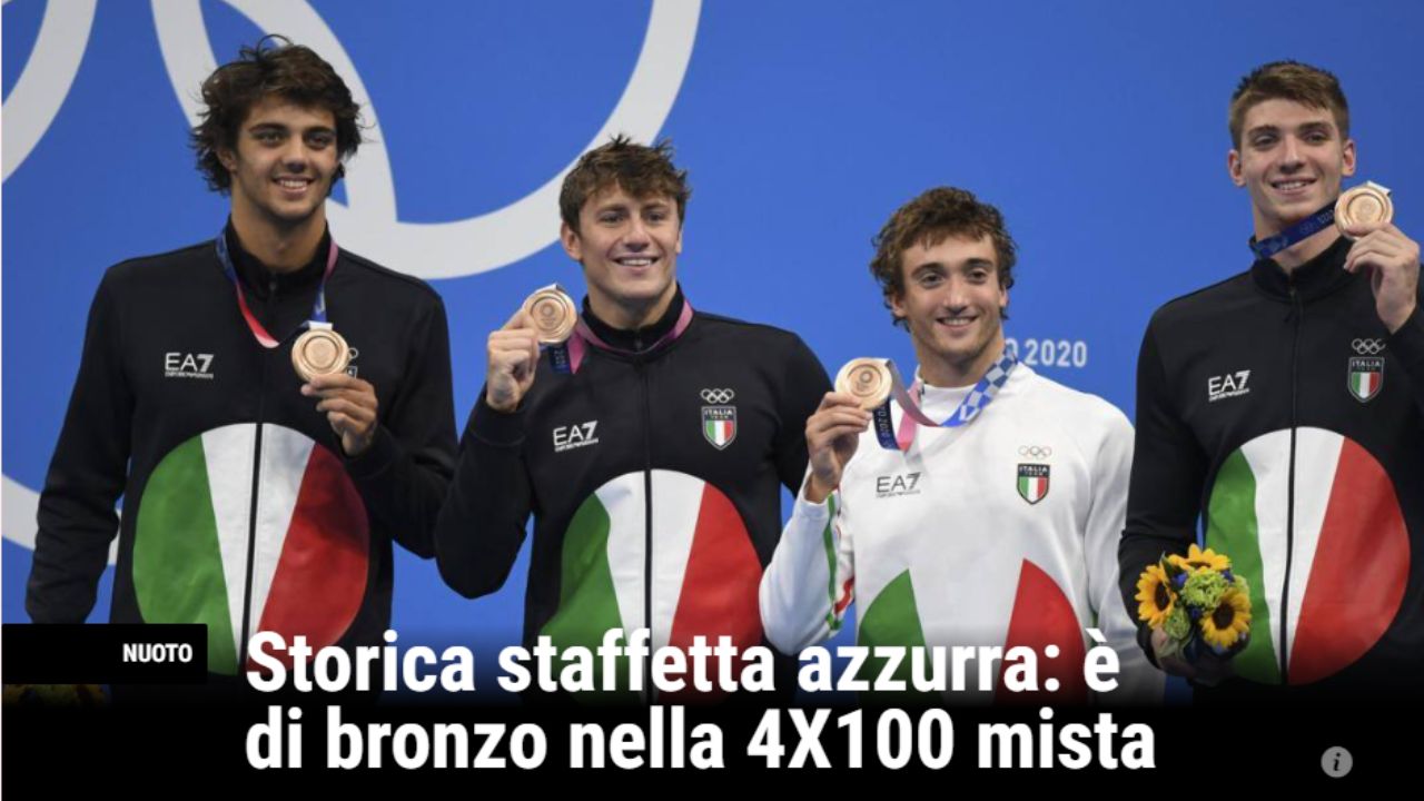 Staffetta 4 x 100 mista